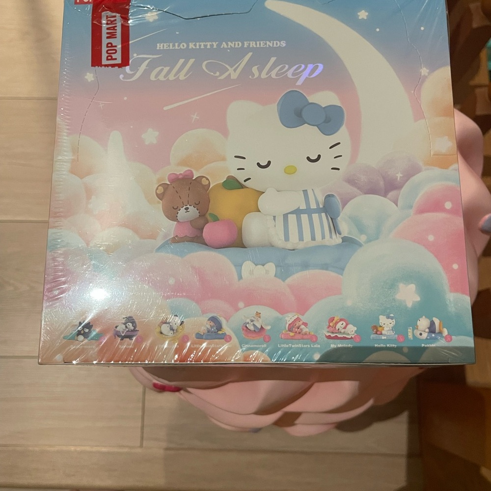 Popmart Sanrio Fall Asleep Figurines Whole Set (sealed)